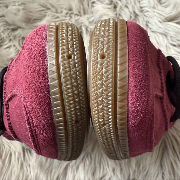 ADIDAS Handball Spezial Shoes Maroon / Core Black / Crystal White Size 9 NWB - Picture 7 of 15